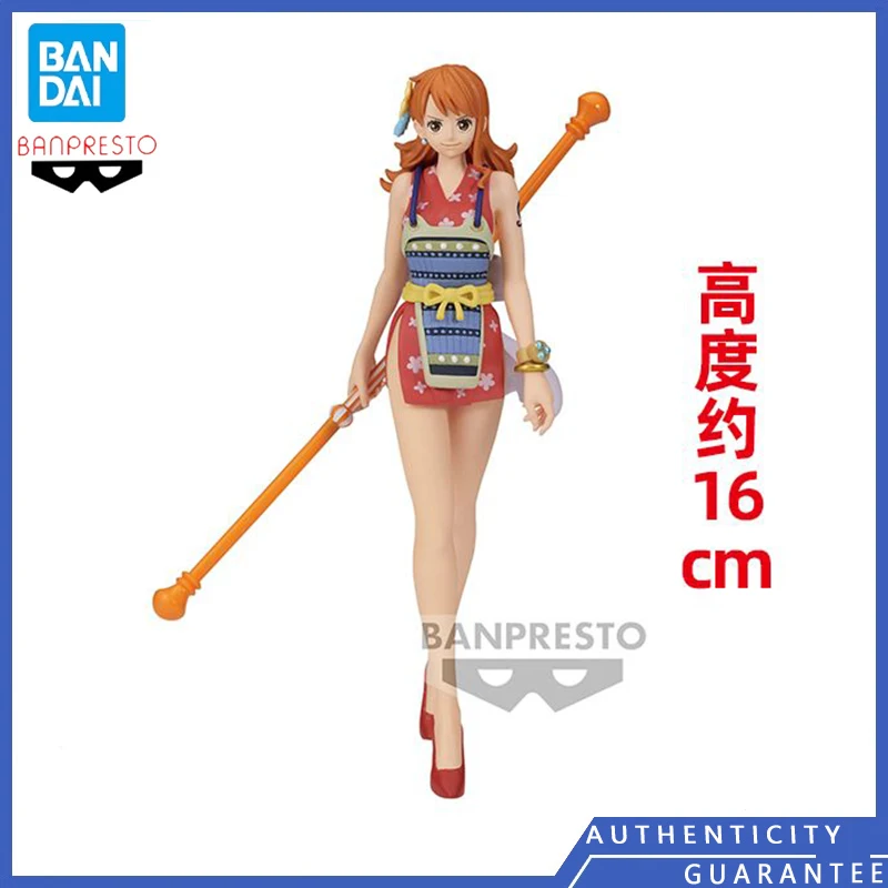 

[В наличии] Bandai BANPRESTO ONE PIECE THE Nami мультяшная аниме-фигурка, модель, игрушки, периферийные украшения, подарок мужчине