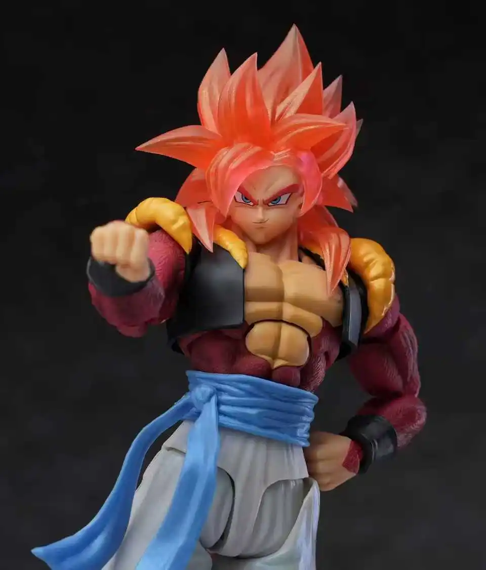 Kamione Wokefu 03ab/03A/03B SHF-Style Super Saiyan 4 Gogeta 1/12