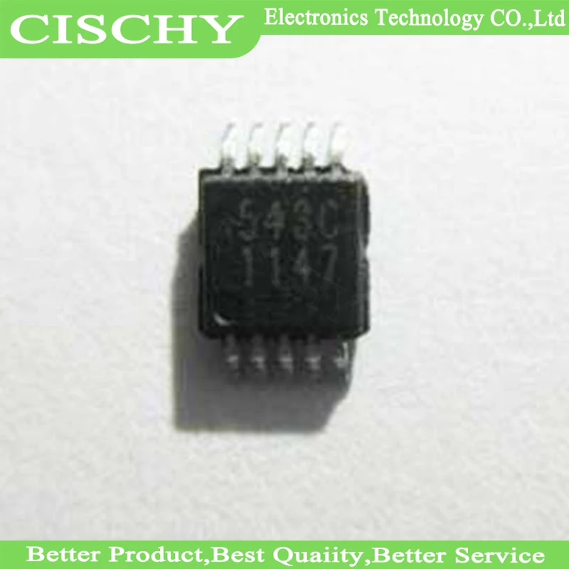 

5pcs/lot CS5343-CZZR CS5343 543C MSOP-10 In Stock