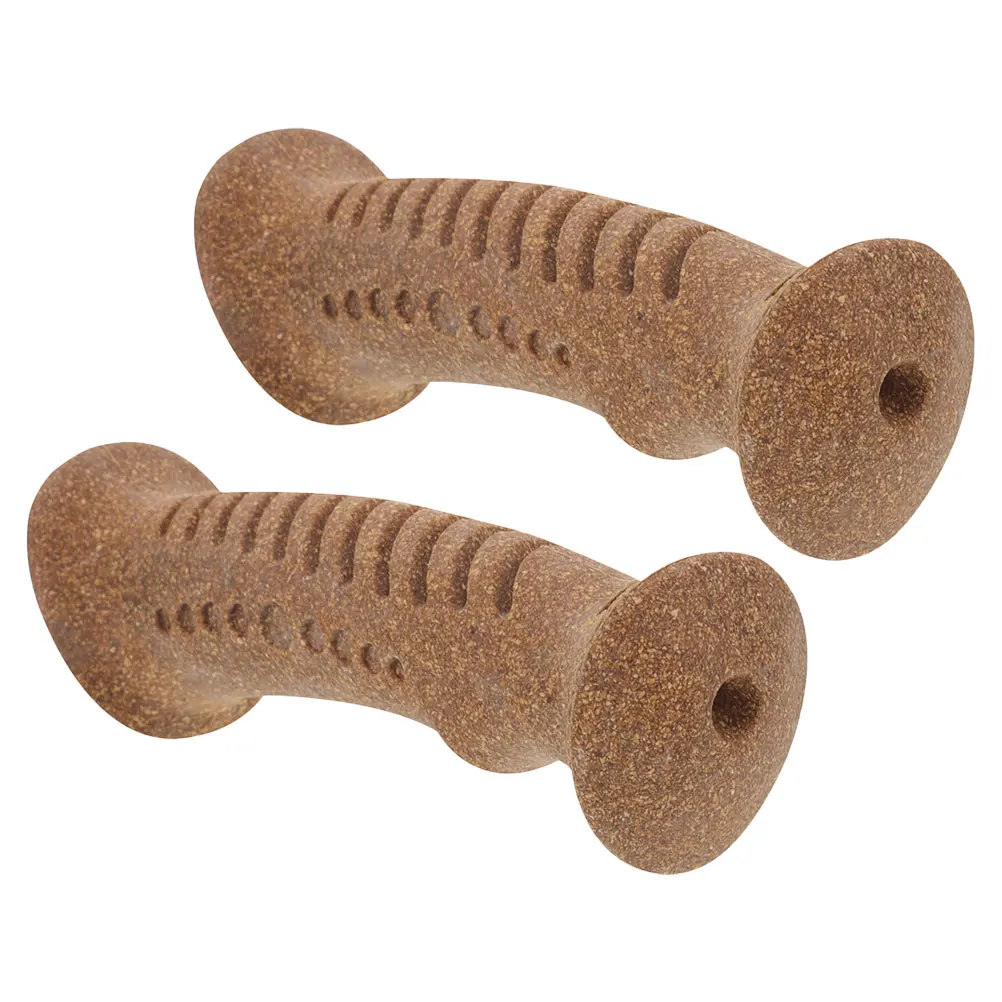 

2pcs Trekking Pole Handles Replacement Cork Hiking Grips Light Brown Nonskid Stable Versatile Excellent Durability