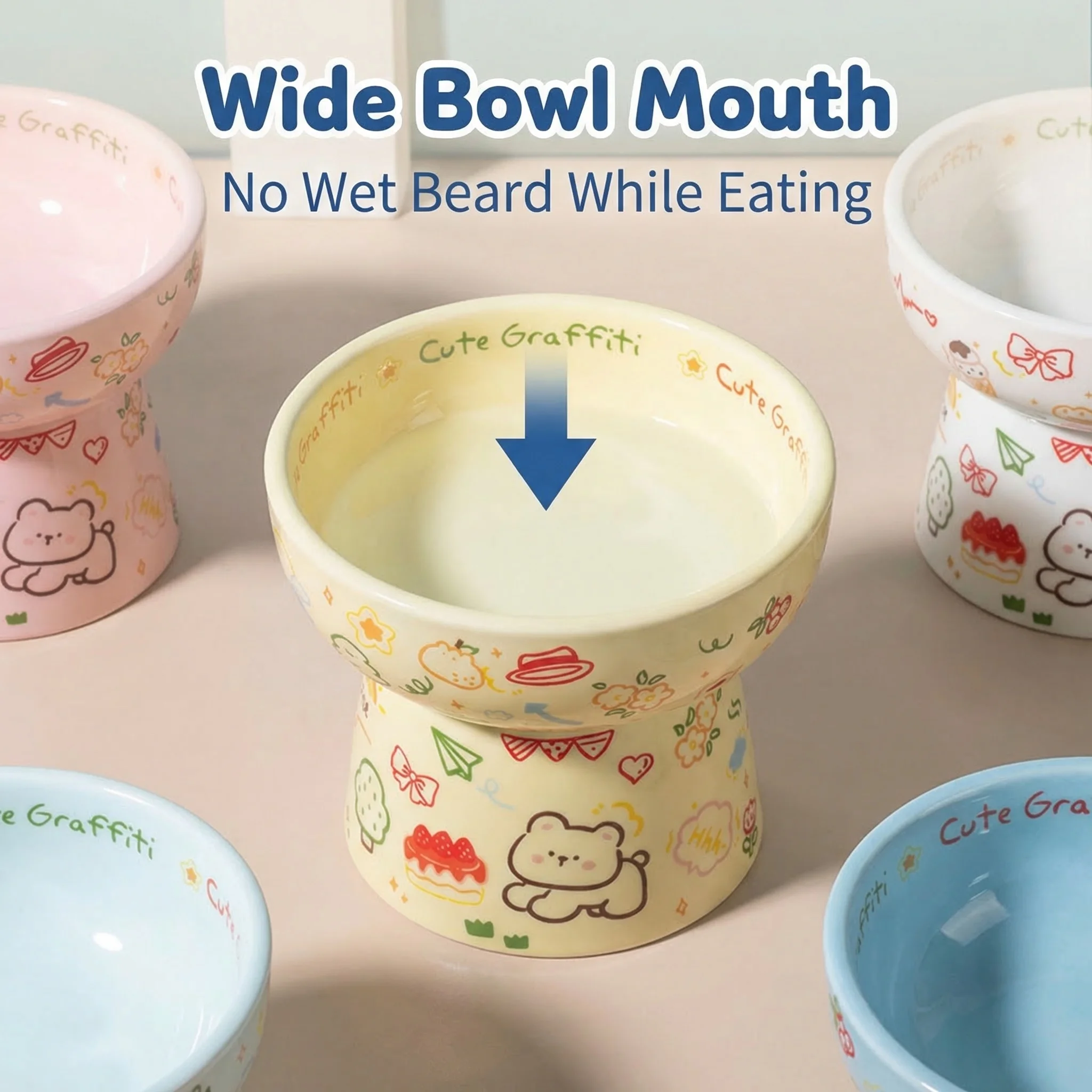 Thumbnail 3 - #18 Cheapest Elevated Cat Feeding Bowls Deals You Can Get