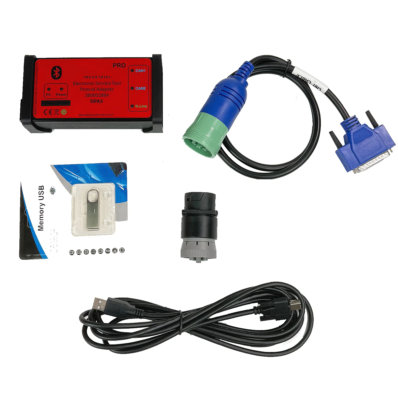 

DPA5 Pro Bluetooth Сверхмощный диагностический сканер Программное обеспечение EST9.9/9.12