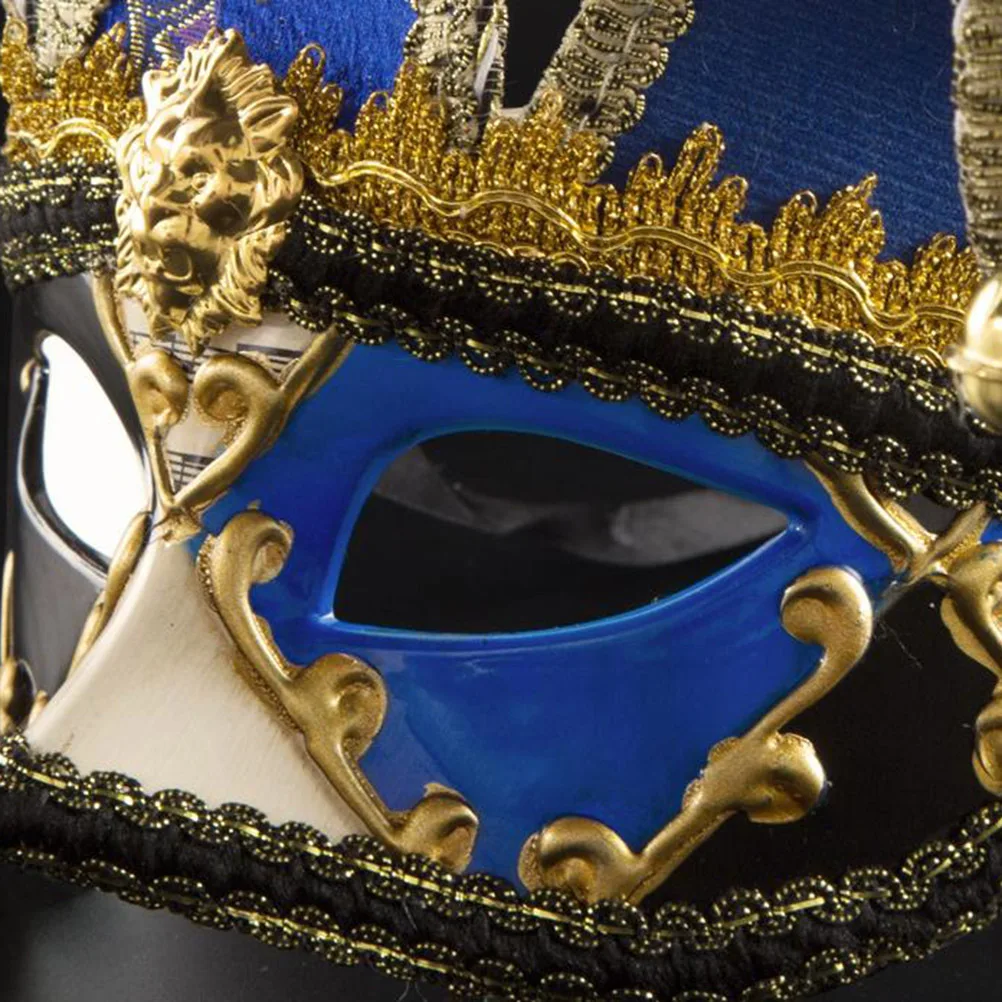 

Men'S Venetian Mask Half Face Carnival Costume Masquerade Party Retro Vintage Halloween Cosplay Fancy Ball Dress Up