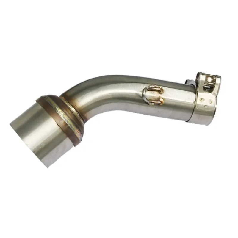 Für Yamaha YZF R3 R25 MT03 MT25 YZFR3 Motorrad Auspuff Mittleren Link Rohr Verbinden 51mm Motorrad Escape Auspuff Rohr