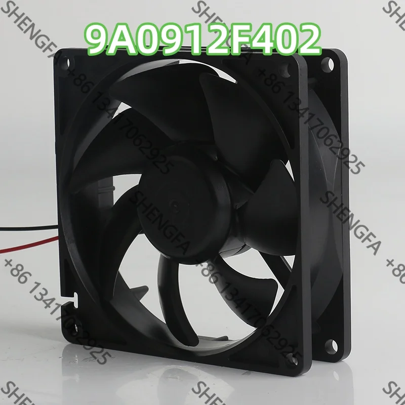 Sanyo 9A0912F402 12V 0.14A 9025 90X90X25MM 9CM mute speed measurement 2-wire inverter Cooling Fan