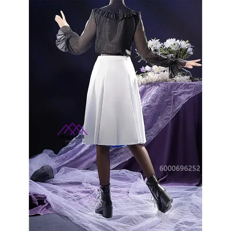 Genshin Impact Ganyu cosplay kostium pełny zestaw anime gra strój concierge'ego stylowy strój cosplay nowość gorąca wyprzedaż