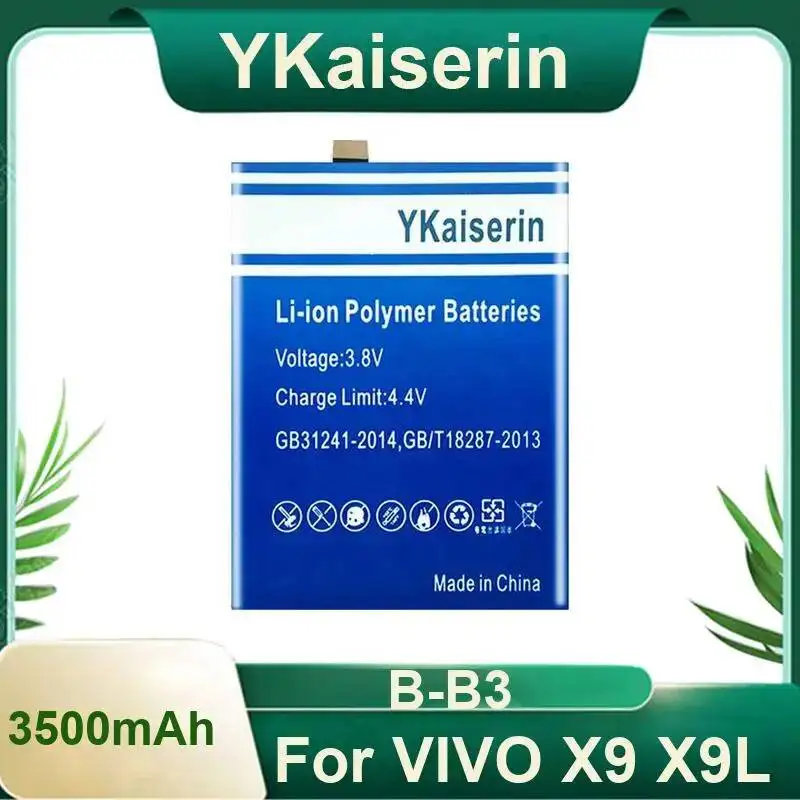 

Mobile Phone Battery For Vivo X9 X9L B-B3 High Performance 3500Mah
