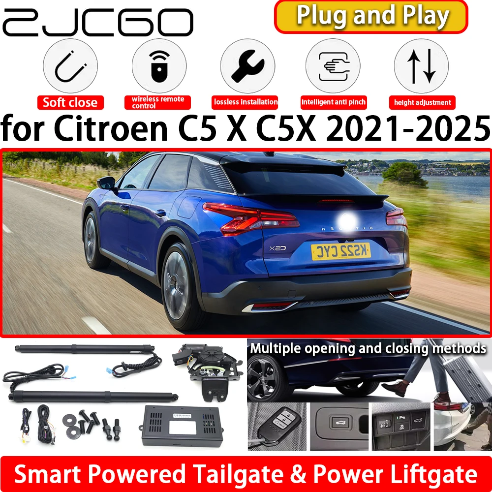 

for Citroen C5 X C5X 2021-2025 OEM Automatic Electric Powered Tailgate Power Liftgate Tail Gate Lift Kit System Plug & Play