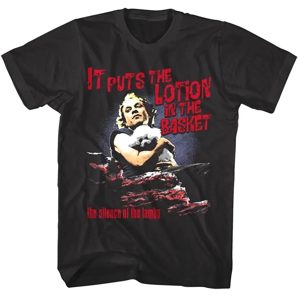 Silence of The Lambs It Puts Lotion in Basket Men's T Shirt Buffalo Bill