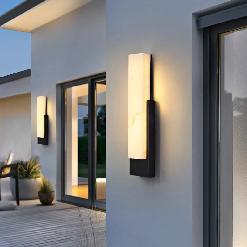 Applique Murale LED en Acier Inoxydable, Étanche IP65 AC85 ~ 265V 12W 18W, Lampe de Porche pour l'Extérieur, Cour, Rue, Chemin, Décoration