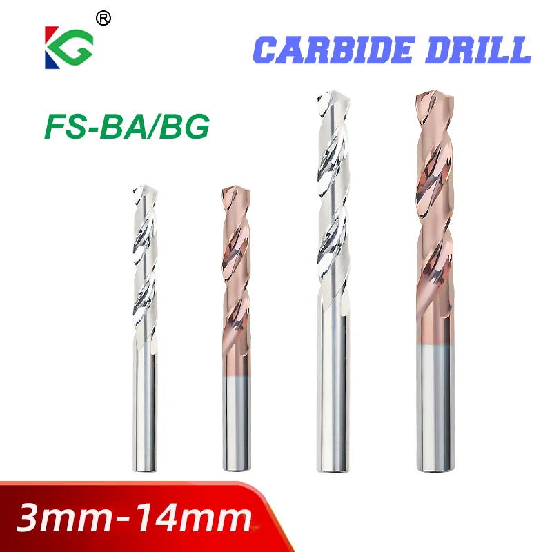 

Carbide Drill Bit 3-14mm For Steel Stainless Steel Aluminum Copper Efficient CNC Lathe Tool Tungsten Steel Drill Bit