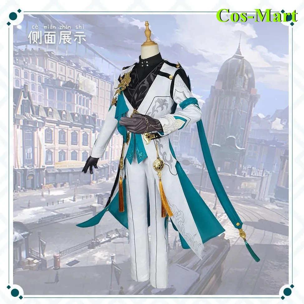 Cos-Mart Game Honkai: Star Rail Luocha Cosplay Costume Fashion Combat Uniform Male Full Set Party Role Play Clothing Hallowmas