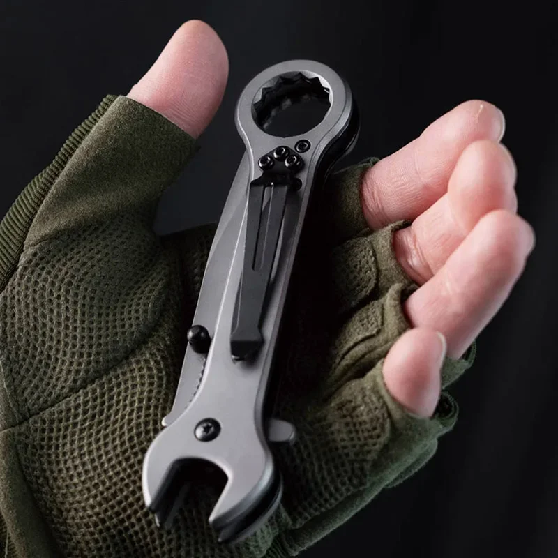 

Многофункциональный гаечный ключ, шестигранный винт, сливовый винт, портативный инструмент для ремонта на открытом воздухе