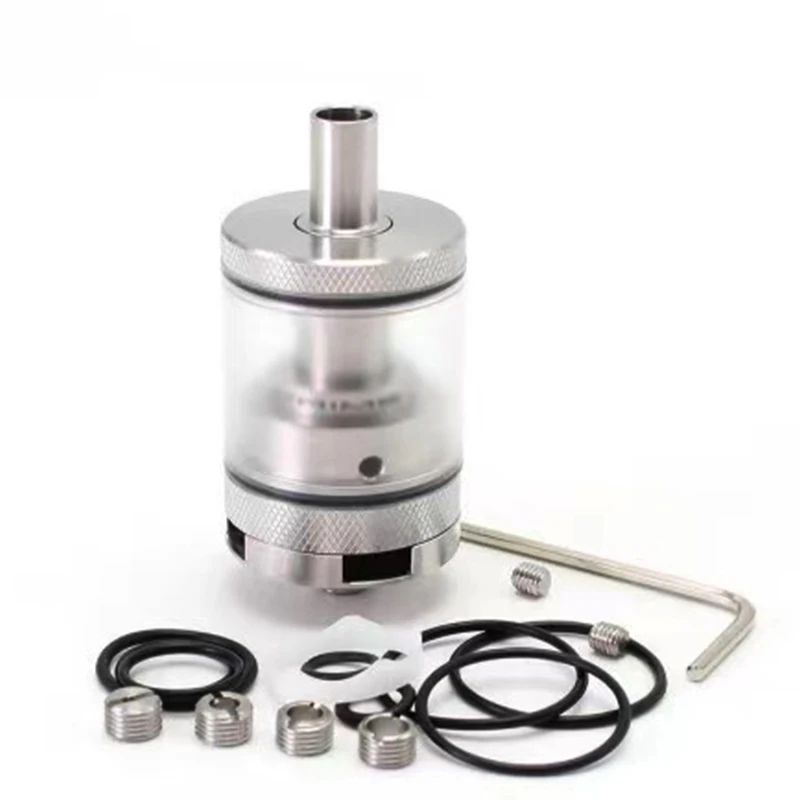 SXK Monarchy Prime Style RTA Rebuildable Tank 316SS + PCTG, 4.0ml, 22mm Diamete vs Bersrker mini v3 hardware parts accessories