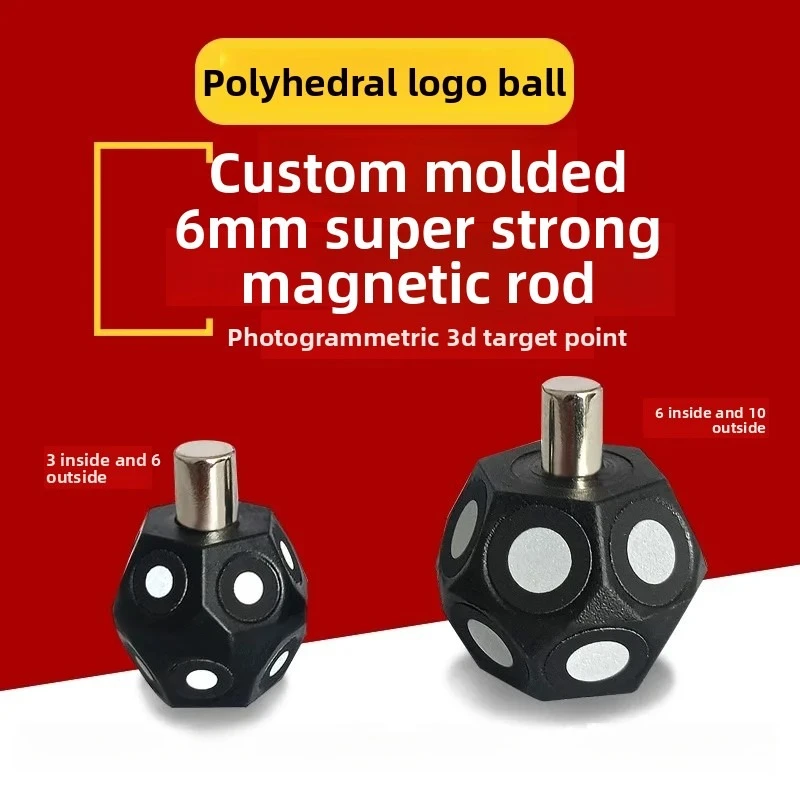 3D Scanning Markers Spherical Multi-sided Targets High-reflective Points for Handheld 3D Scanner
