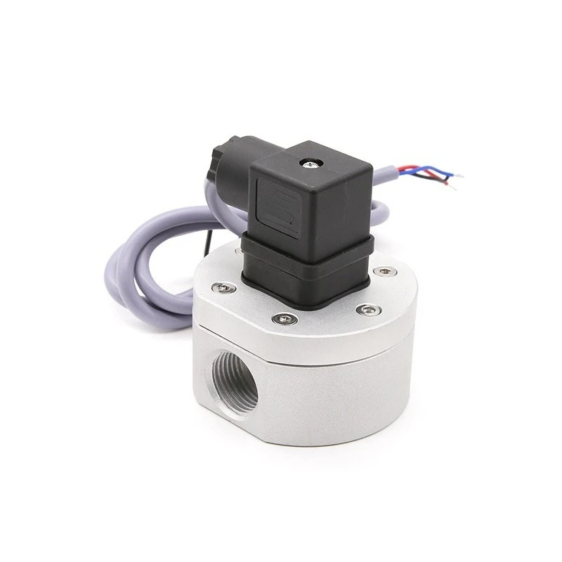 Elliptical gear oil flowmeter, aluminum alloy gas station Hall flow sensor