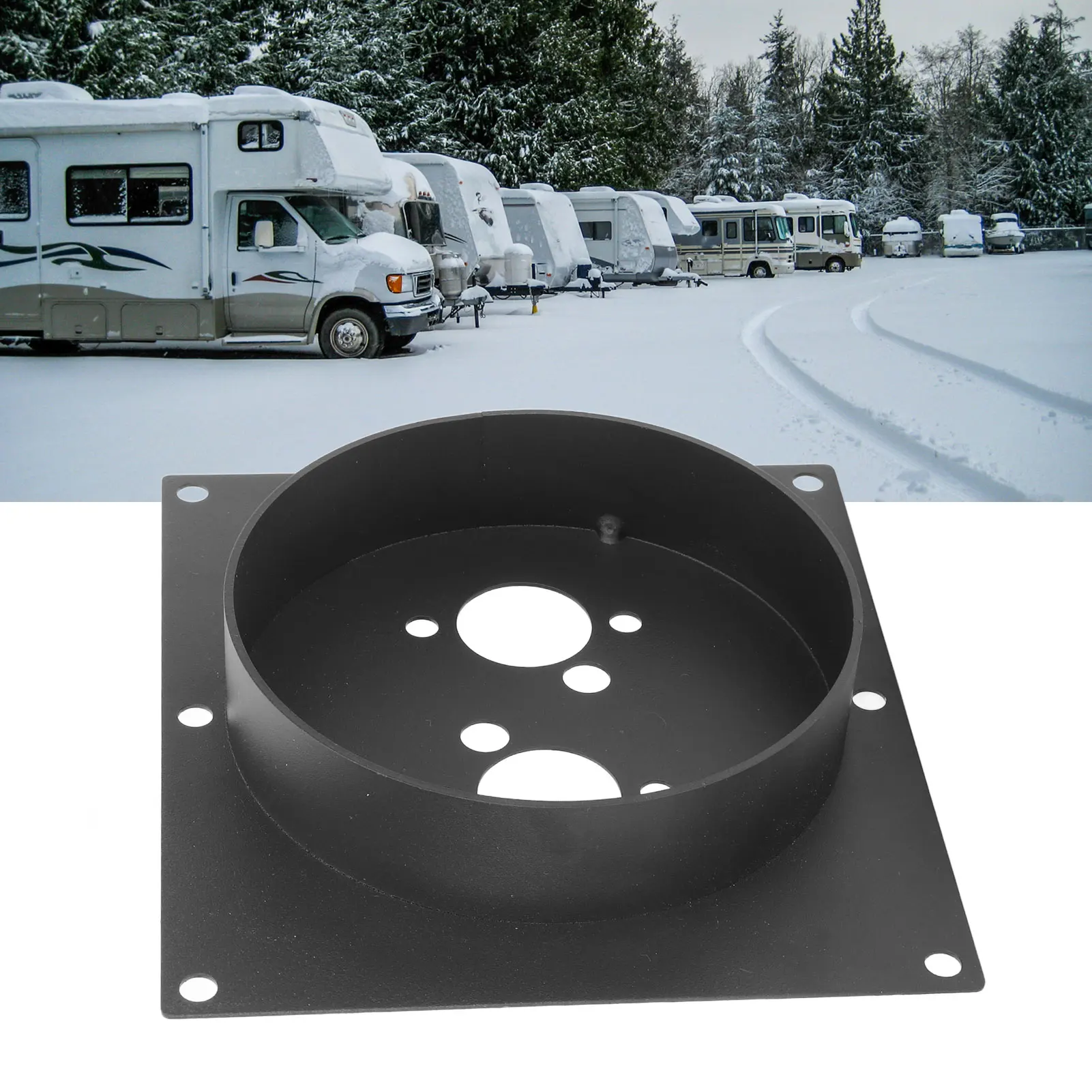 Car Floor Mount Plate Turret Bracket  Heater Floor Mount Plate Replacement for Webasto Heater Heater Floor Mounting Plate