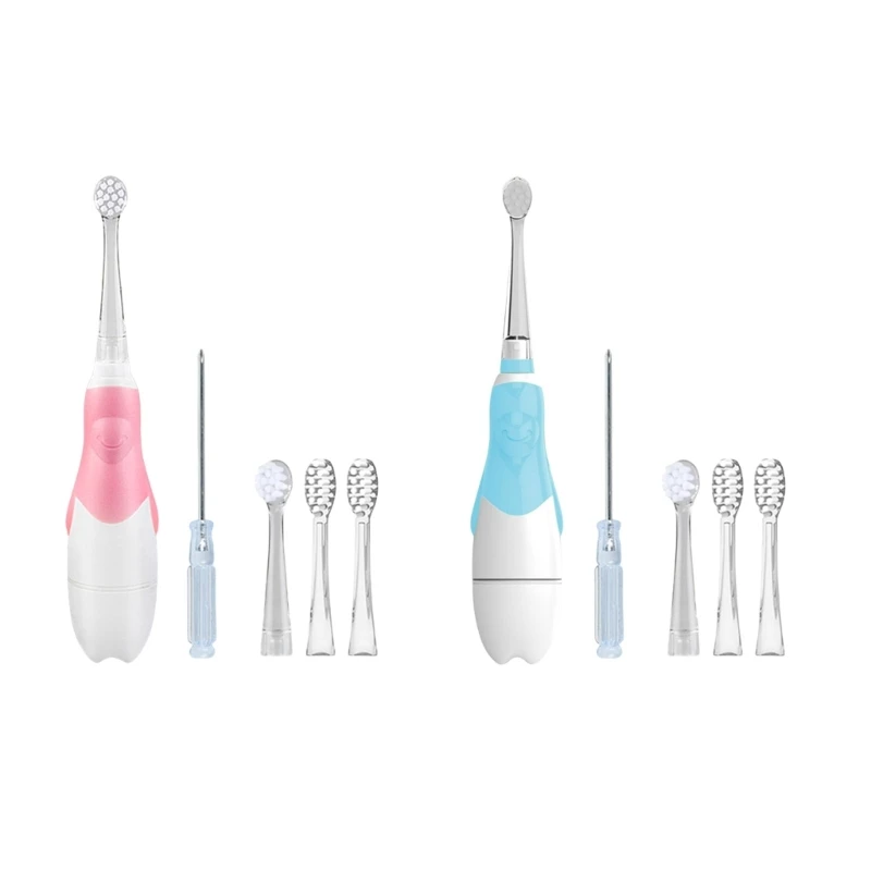 Toddler Teeth Brush Electric Toothbrush with Observation Light & Automatic Timer