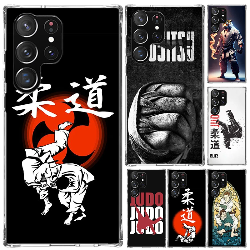 Judo jiu jitsu BJJ Brazilian Phone Case for Samsung Galaxy Note 20 Ultra 10 Plus 9 8 M12 M21 M30S M51 M52 J4 J6 + J8 Funda Print