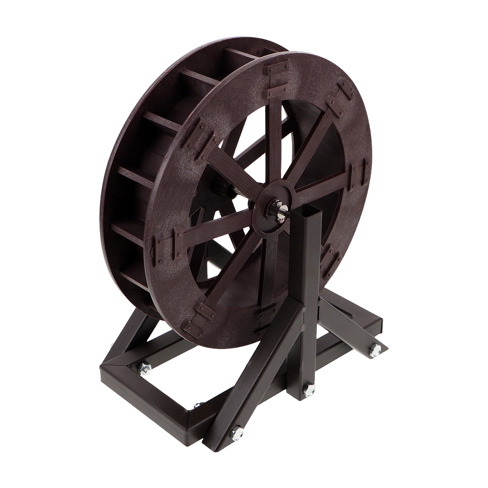 

Water Wheel Fountain Decor: Mini Rotating Aquarium Waterfall Feature For Fish Tank Landscape Diy Setup Tabletop Desktop Ornament