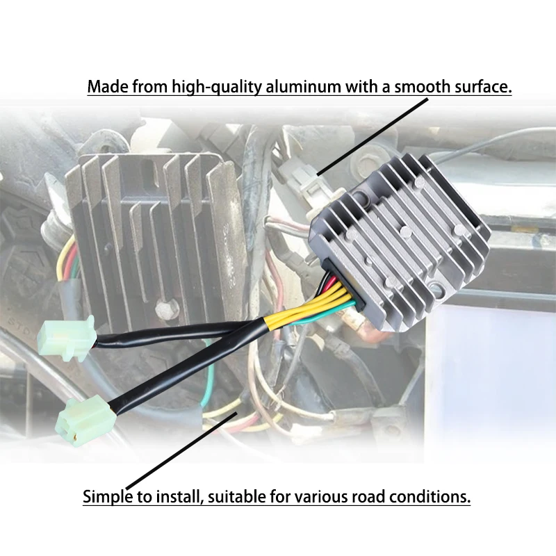 

Motorcycle Parts Tools Voltage Regulator Rectifier 2 Universal For Dirt Pit Bike High Quality Aluminum Motocross Accessories