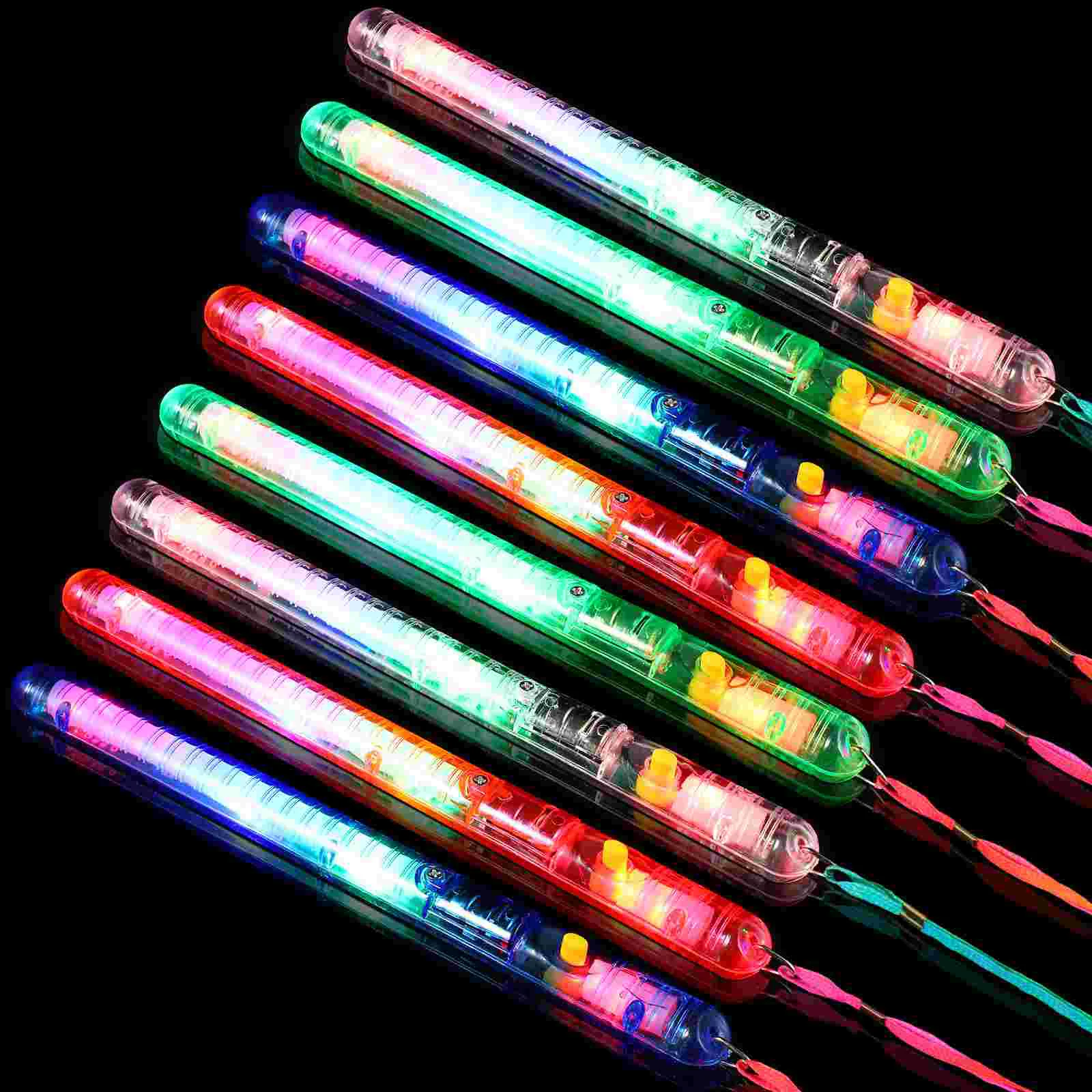 

12 Pcs Reusable Glow Sticks Light up Wand for Party Rods Toy Glowing Wands Weddings Fluorescent