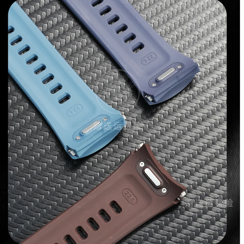 الفلور المطاط حزام لهواوي ساعة ذكية 5 42 مللي متر الهاتفي 46 مللي متر الطلب الصحافة نوع الإفراج السريع الفرقة الرجال النساء سوار إكسسوارات