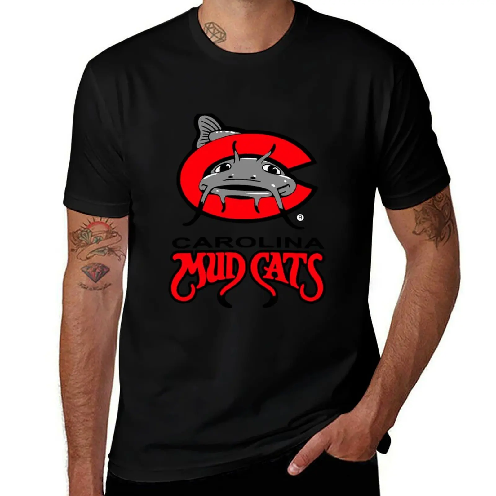 Carolina Mudcats Essential T-Shirt quick drying cotton graphic tees shirts graphic tees baggy shirts men clothes