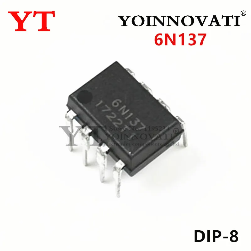 Image of 100 teile/los 6N137 DIP8 IC Beste qualität