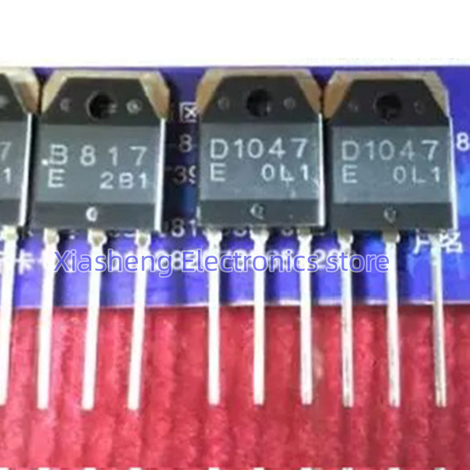 

New Original 2Pairs 2SB817 B817 + 2SD1047 D1047 TO-3P Transistor In Stock Good Quality