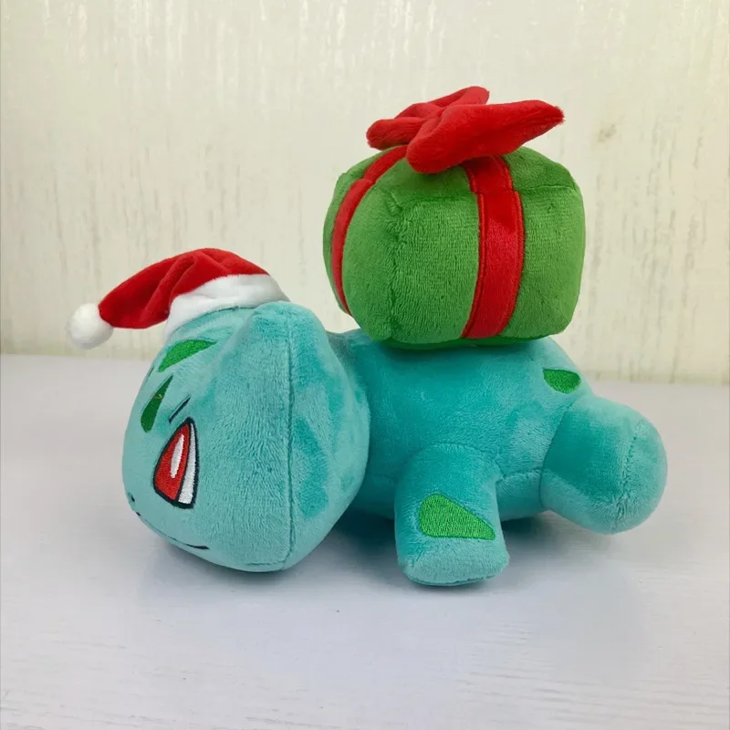 Muñeco de peluche de Pokémon Bulbasaur para niños, juguete de dibujos animados, Anime, Rana mítica, semilla, Kemon, Pet Genie, Bulbasaur