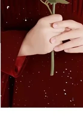 

Girls Dresses for Party and Wedding Children Red Sequins Beading Ball Gown Dress Partywear Vestidos Bridesmaid Costume Infants