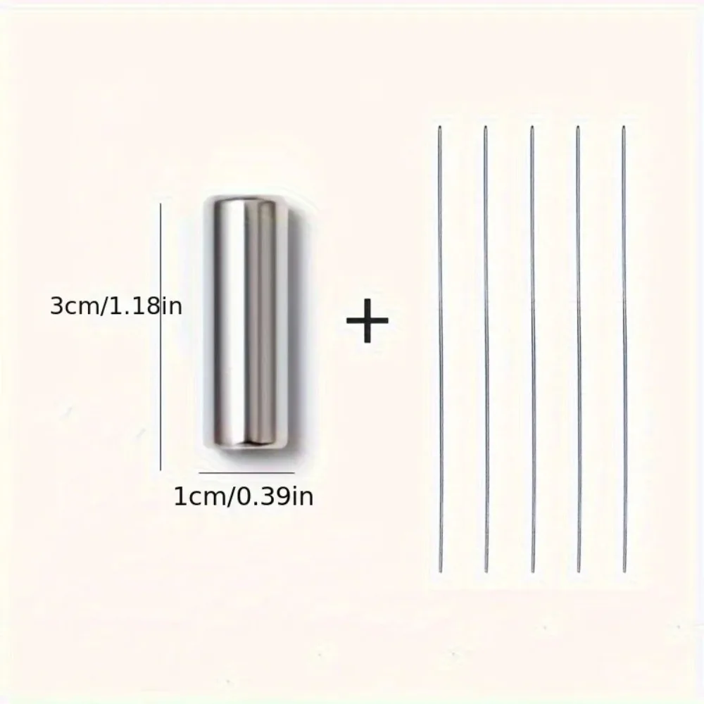 1/2/3/6 Pc Cat Eye Nail Magnet Set with Flexible Iron Wire For Creating Heart & Ingot Shapes On Nails Nail Art Accessories Tools image 6