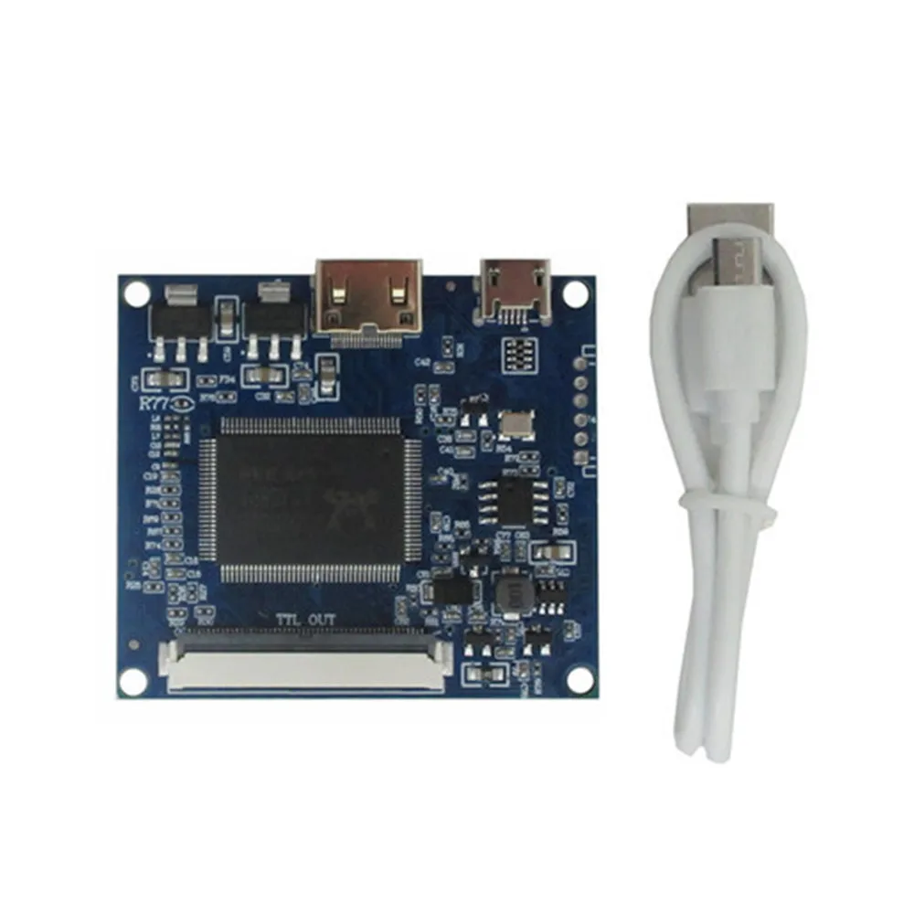 Carte de commande de pilote pour Raspberry Pi, mini ordinateur, écran LCD IPS, moniteur d'affichage, compatible HDMI, gels Orange Pi