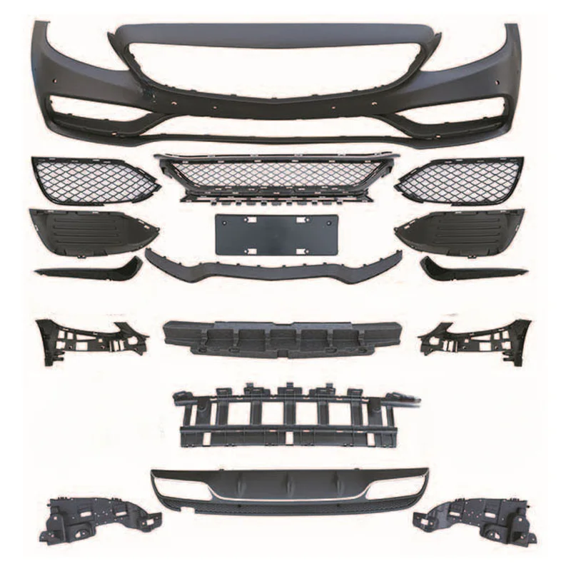 High Quality Modified Body Kit For C Class W205 2015+ Auto Exterior Tuning Replacement Parts