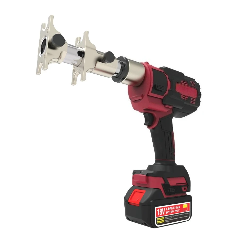 

Emeads CD-1240AB Mini Battery Powered Alloy Steel Axial Pressing PEX Expander PVC Pressing Pipe Fitting Sliding Tool