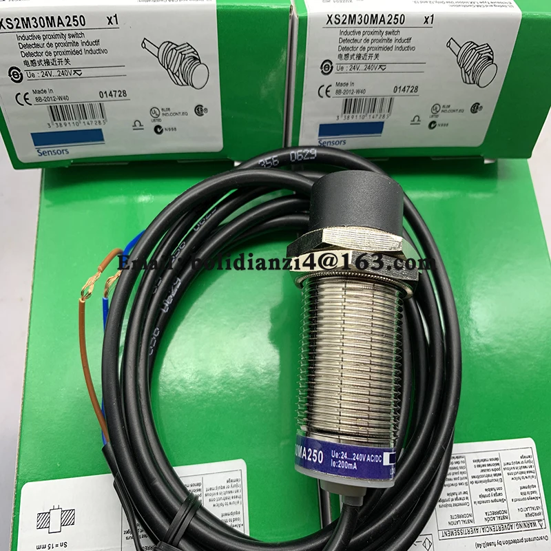 

Новый датчик бесконтактного переключателя XS630B1PAL2 XS630B1PBL2 XS630B1NAL2 XS1-M30MA250 XS2M30MA250 В наличии
