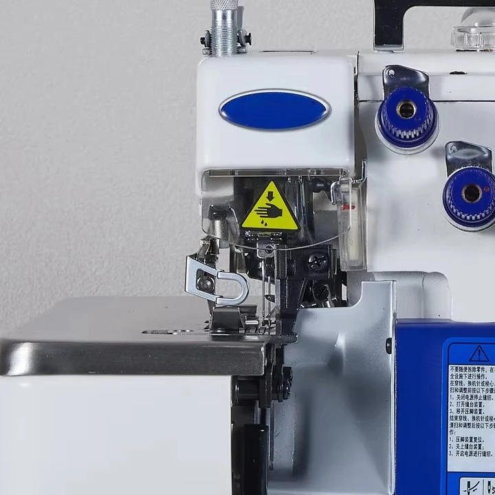 New Model JK747DP Industrial Direct Drive Overlock Stitch Automatic Sewing Machine Maquina De Costura Directa for Fabric