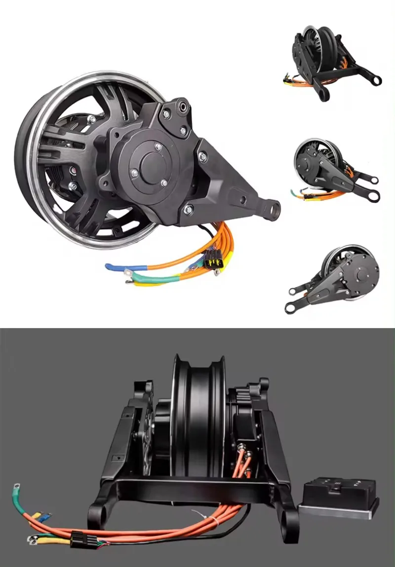 100km/h 4000w Electric Scooter Motorcycle Motor E Motorcycle Motor With Gearbox DC Drive Motor For Motorcycle