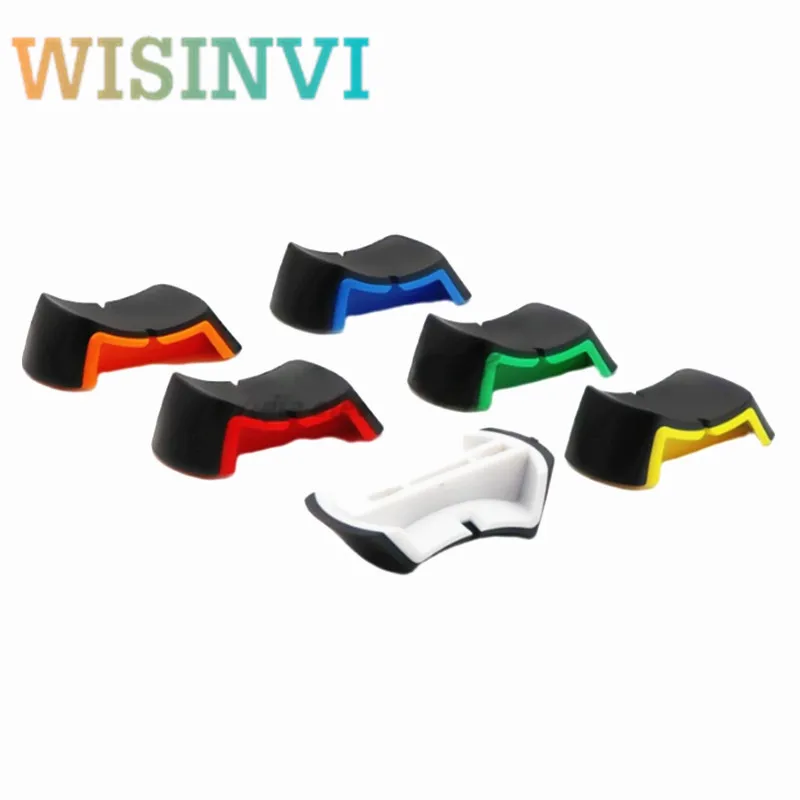 10pcs 27.5x12.5x8.8MM Dual Color Plastic Fader Knob Cap for Mixer Console Audio Potentiometer Slider