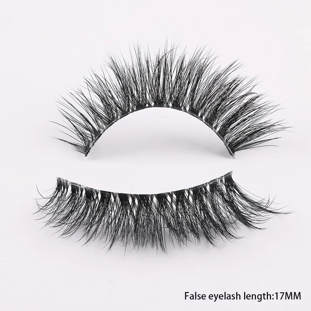 NEW  Mink Eyelashes Clear Band EyeLashes Crisscross Transparent Band False Eyelashes Handmade Dramatic Lashes Upper Lash