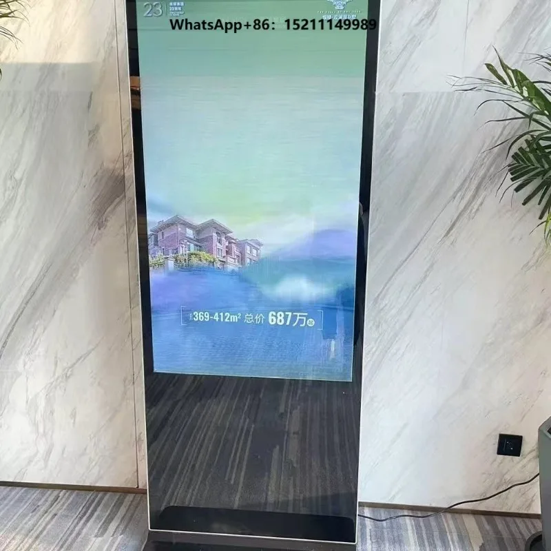 Indoor LED Screen Lcd Advertising Kiosk Player Panel Floor Standing Digital Display Signage for Mall