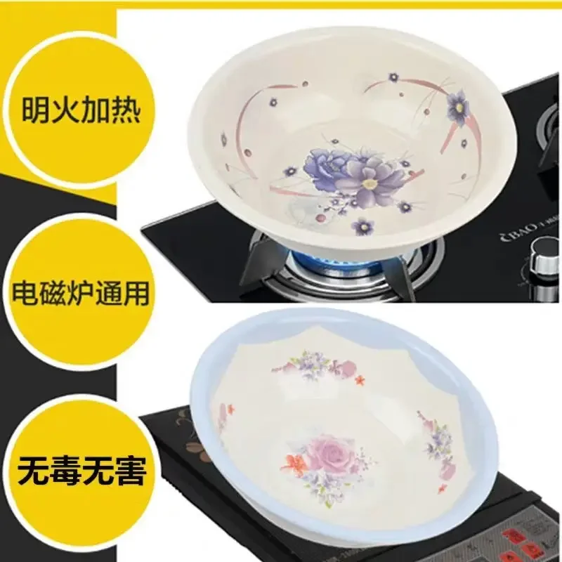 

Extra-thick Old Enamel Basin Washbasin Baby Washbasin Bowls Can Be Heated By Open Fire 36-40cm Living Room Sets Chinese style