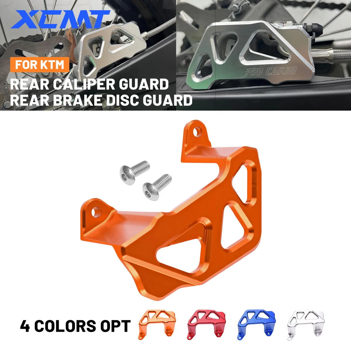 

Motorcycle Rear Brake Disc Guard Brake Caliper Protector For Husqvarna FE TE FC TC For KTM XCW XCFW EXC EXCF SX SXF 125-530 2024