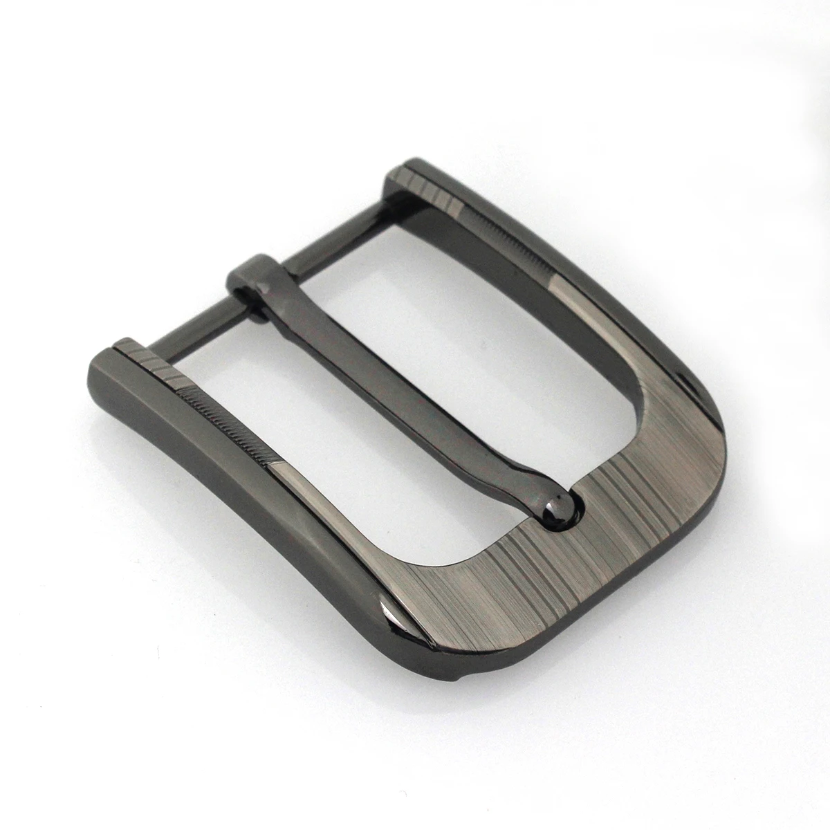 1pcs Metal 40mm Belt Buckle Middle Center Half Bar Buckle Leather Belt Bridle Halter Harness Fit for 37mm-39mm belt