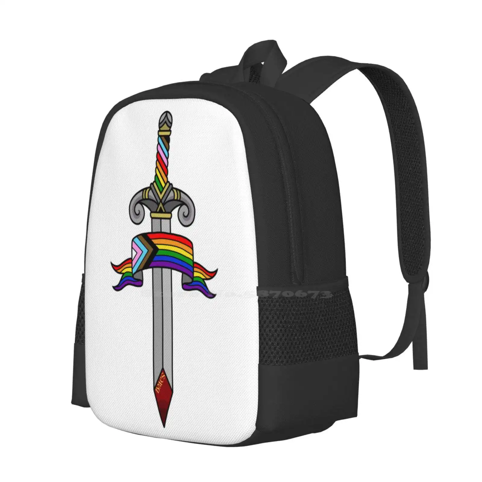 Pride In Progress Hot Sale Schoolbag Backpack Fashion Bags Bmcs Pride Progress Lgbtqia