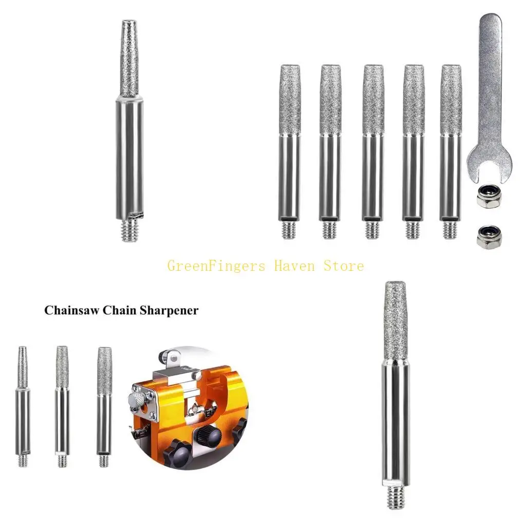 

F68D Chainsaw Sharpening Stone Corrosion Resistance Grind Tool Good Grinding Effect