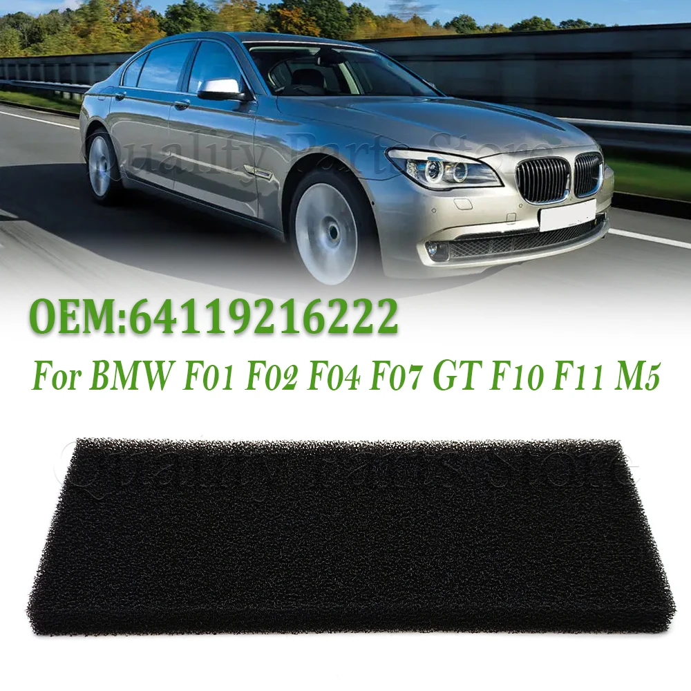 

New Blower Motor Interior Evaporator Box Blower A/c Dust-Proof Sponge Filter 64119216222 For BMW F01 F02 F04 F07 GT F10 F11 M5