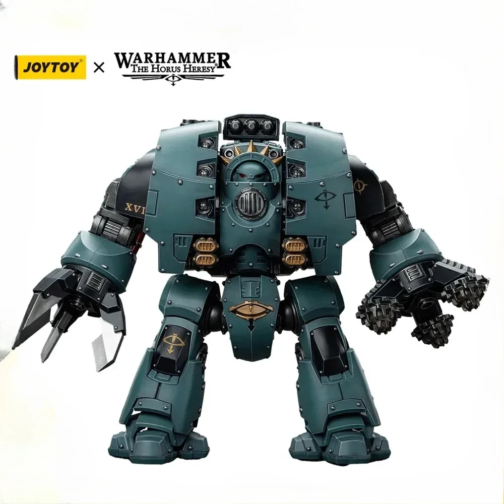 [IN STOCK] JOYTOY Warhammer The Horus Heresy Action Figure Leviathan Dreadnought with Siege Drills Anime Model Gifts Toys 1/18