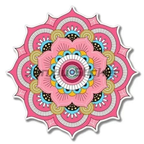 

Mandala Originality Design Car Sticker Waterproof Sunscreen Car Motorcycle Vinyl Self-adhesive Decal